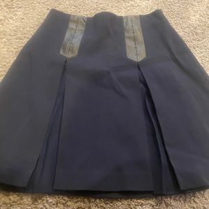 Navy Rebecca Taylor skirt